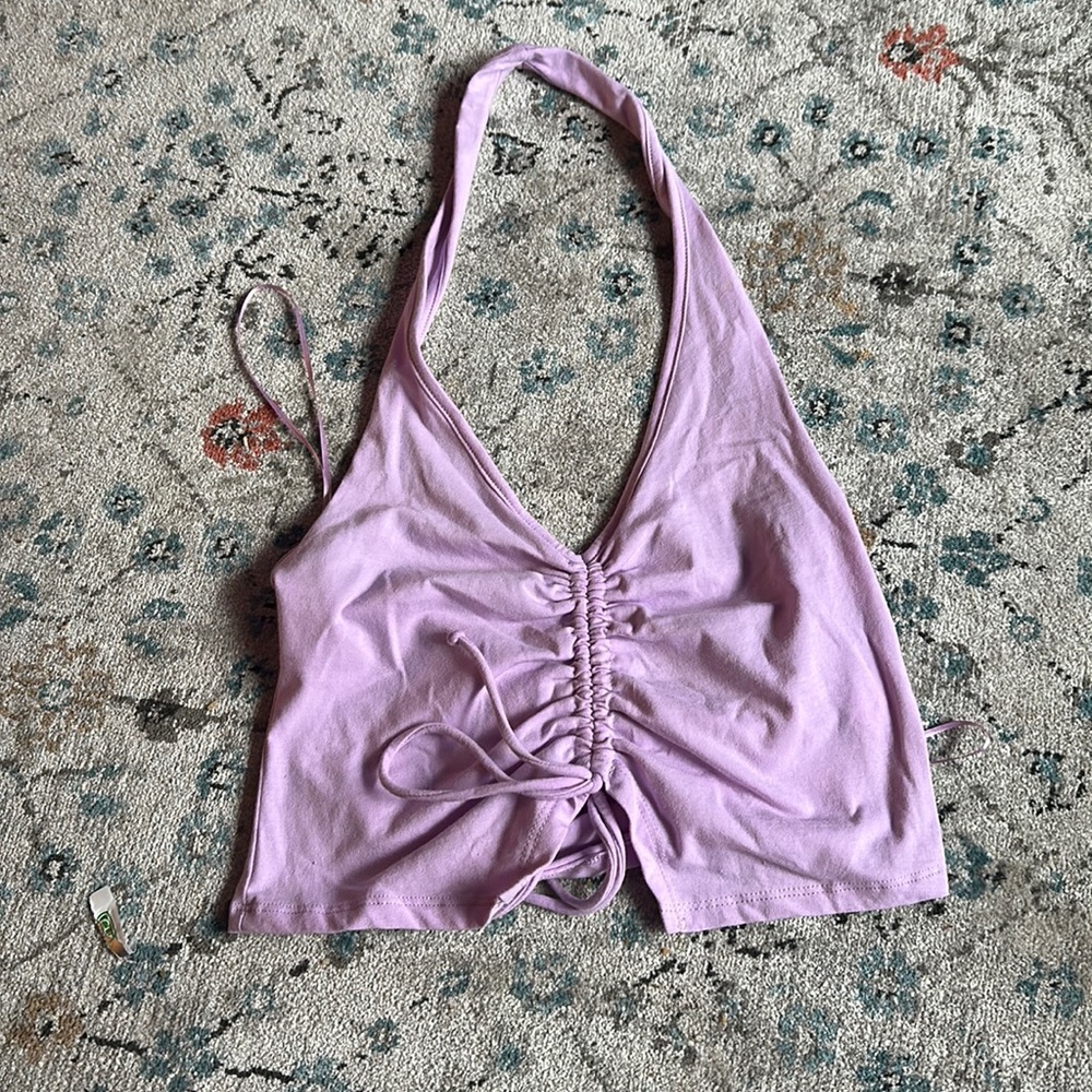 Halter crop top
